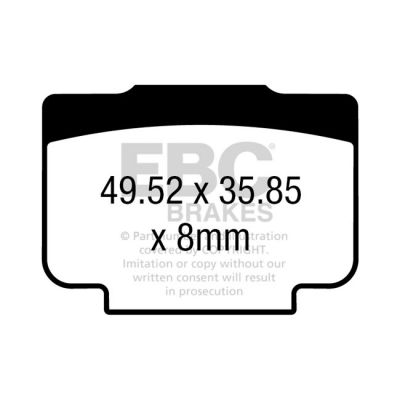 950638 - EBC Double-H Sintered brake pads