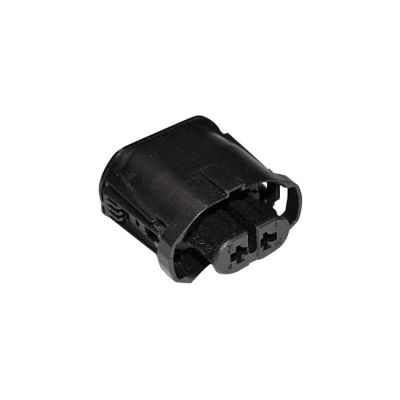 951395 - NAMZ, headlamp connector, low beam. 2-pin. Black