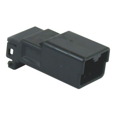 951431 - NAMZ, AMP 040 series connector. Black, receptacle, 4-pin