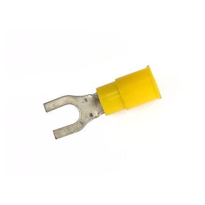 951623 - SMP Connectors, spade terminal PVC, crimp. Yellow 4.8mm