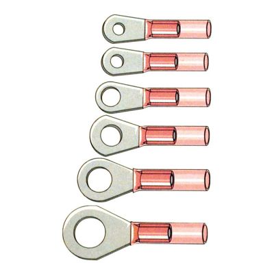 951660 - SMP Standard Co, Ring terminal connectors #6. Red