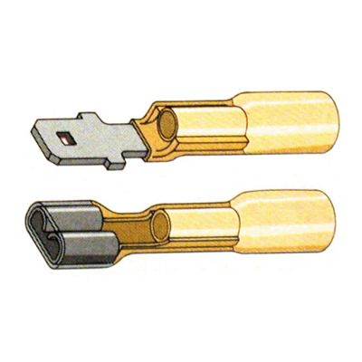 951683 - SMP Standard Co, Slide-on terminal connectors 1/4". Yellow