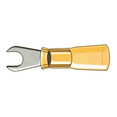 951695 - SMP Standard Co, Spade terminal connectors #10. Yellow