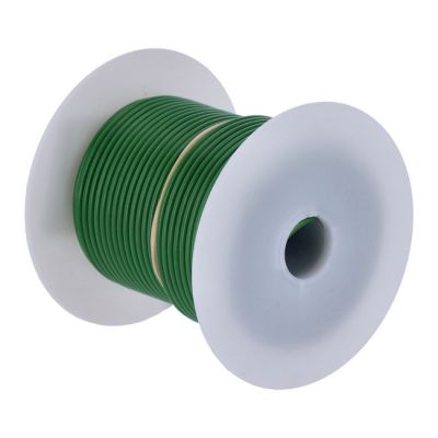 951721 - SMP Wire on spool, 14 gauge. 100 ft. Green