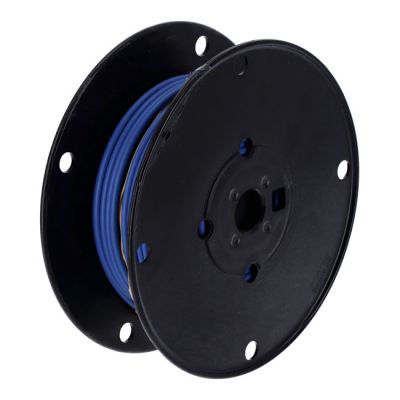 951729 - SMP Wire on spool, 10 gauge. 100 ft. Blue