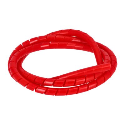 951757 - SMP Spiral wrap, wiring loom. 1/2" dia. Red