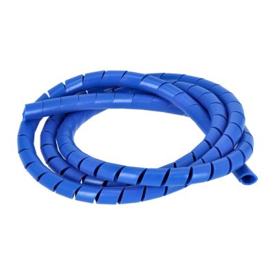 951758 - SMP Spiral wrap, wiring loom. 1/2" dia. Blue