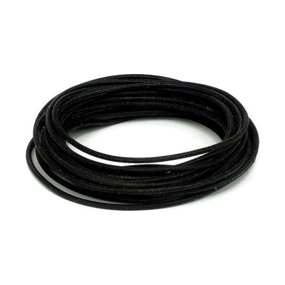 951824 - MCS Classic cloth covered wiring, 25ft. roll. Black