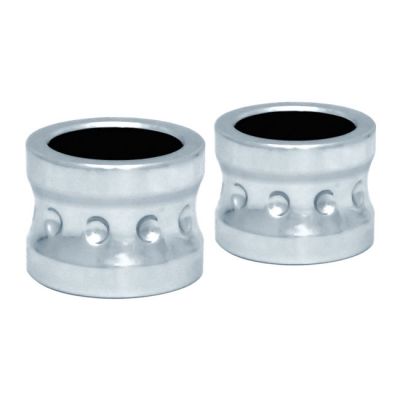 953707 - Covingtons, aluminum front axle spacer set. Chrome