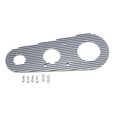 953731 - Covingtons, covers for BDL belt drives. Finned, chrome