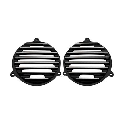 953932 - Covingtons, finned speaker covers. Black