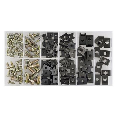 954086 - Sonic, body bolts and speed nuts assortment. 170-piece