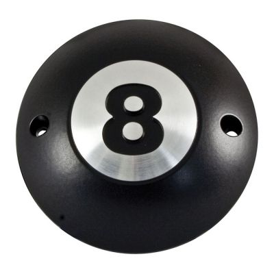 954246 - HKC point cover 2-hole. Eight Ball, black