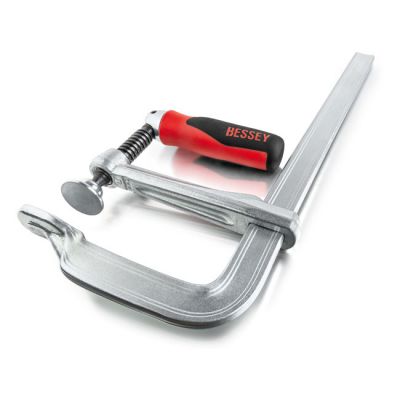 954449 - Bessey, Steel GZ Screw Clamps with 90deg foldable handle