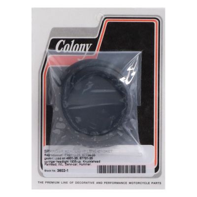 954498 - COLONY Springer Headlight Lens Gasket