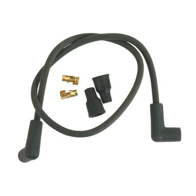955448 - Spyke, 7mm spark plug wire set, universal. Black