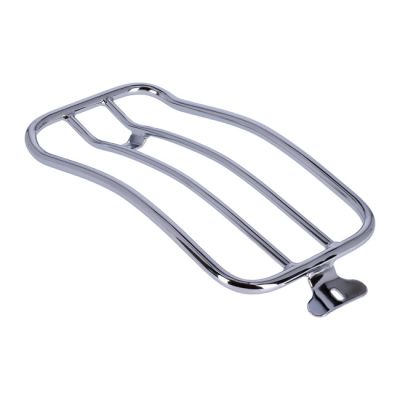 955859 - MCS Solo seat luggage rack, 7". Chrome