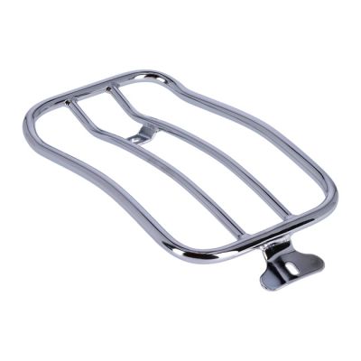 955868 - MCS Solo seat luggage rack, 7". Chrome