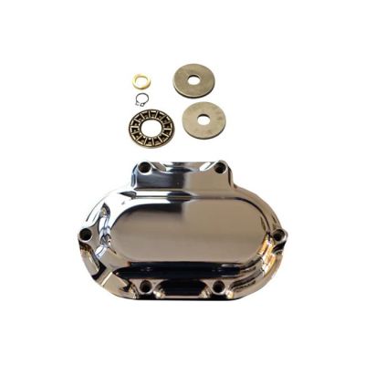 963416 - Trask, hydraulic transmission end cover. Chrome