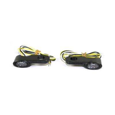 963498 - Kodlin, Elypse LED mini turn signals. Front. Black