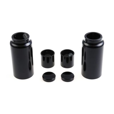 964985 - CULT WERK Cult-Werk, 6-piece fork tube cover kit short. Gloss black