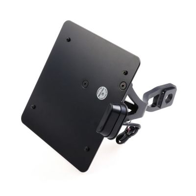 964987 - CULT WERK Cult-Werk, side mount license plate bracket black. DE