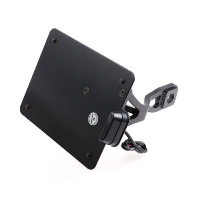 964988 - CULT WERK Cult-Werk, side mount license plate bracket black. AU