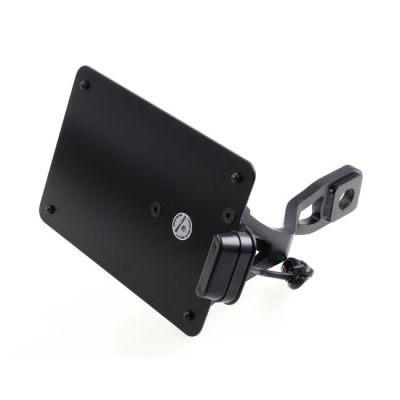 964992 - CULT WERK Cult-Werk, side mount license plate bracket black. NL