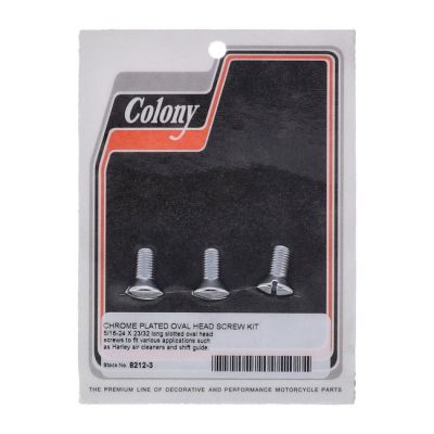 971310 - Colony, shifter guide bolt screw kit. Chrome