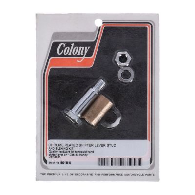 971311 - Colony, shift lever stud & bushing kit. Chrome