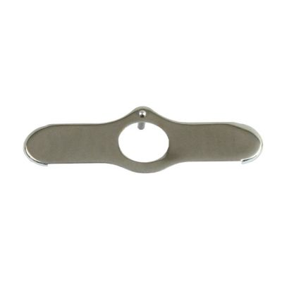 971461 - Samwel Lockplate, inline Springer fork stem nut. Chrome
