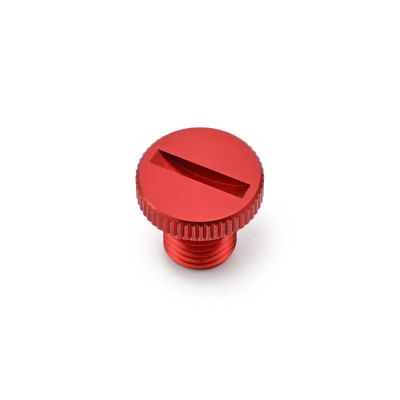 975339 - Daytona, mirror hole plug. Red. RHT