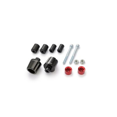 975352 - Daytona, Compass handlebar end. Red