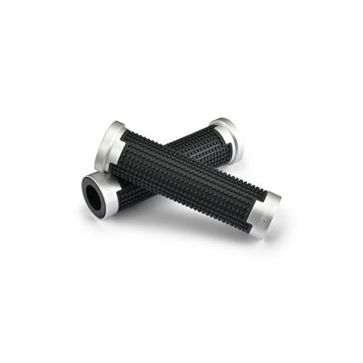 975360 - Daytona, Cross grip set. Black/silver