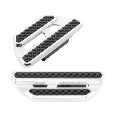 975511 - Arlen Ness, Method passenger floorboards. Chrome