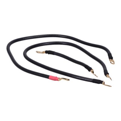 978528 - JIMS, Superflex battery cable set. 9", 30", 30"
