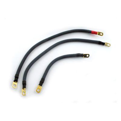 978529 - JIMS, Superflex battery cable set. 9", 16", 16"