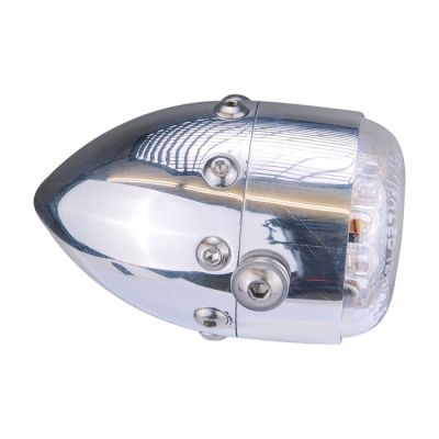 982007 - HKC, Retro LED taillight. Polished aluminum