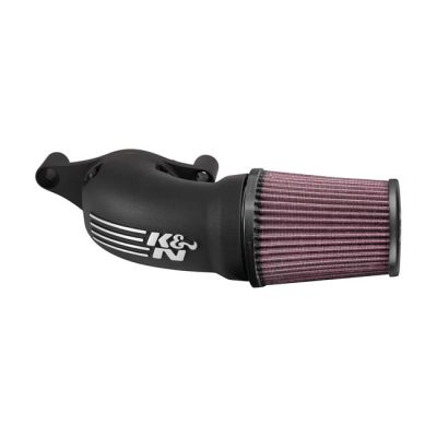 984658 - K&N, AirCharger performance air cleaner kit. Black CC logo