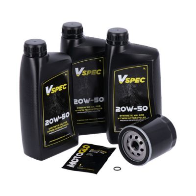 985800 - MCS, engine oil service kit. 20W50 Synthetic
