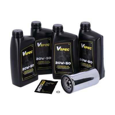 985803 - MCS, engine oil service kit. 20W50 Synthetic