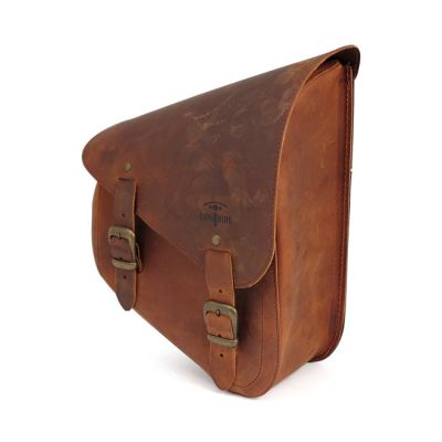 986385 - Longride, XL Sportster Frame bag. Smooth, brown