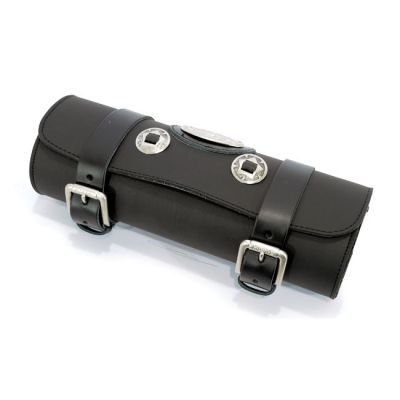 986386 - Longride, genuine leather tool roll 2.8L. Smooth black