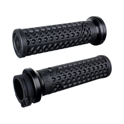988919 - ODI, V-TWIN Lock-On GRIPS VANS Signature, Cable. Black