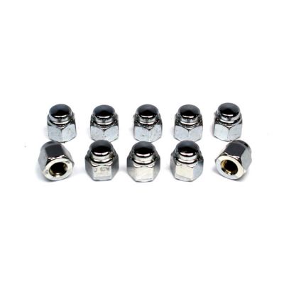 989006 - Colony, cap nuts 1/4-28 chrome plated