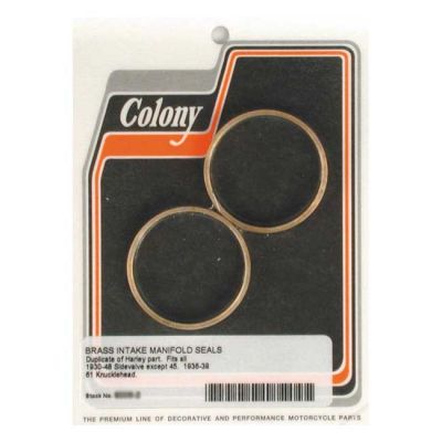 989136 - Colony, manifold intake seals. Plumber style