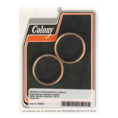 989140 - Colony, manifold intake seals. Plumber style