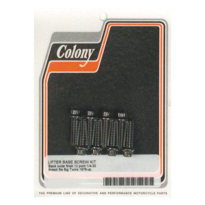 989184 - Colony, tappet block mount kit. OEM style, black