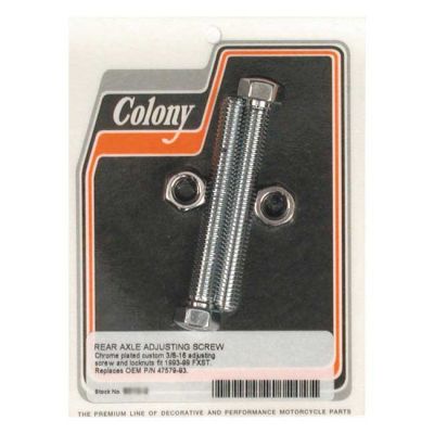 989375 - COLONY AXLE ADJUSTER KIT, DOMED HEX