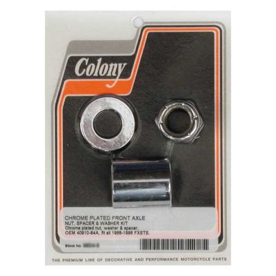 989396 - COLONY AXLE SPACER KIT FRONT, SMOOTH